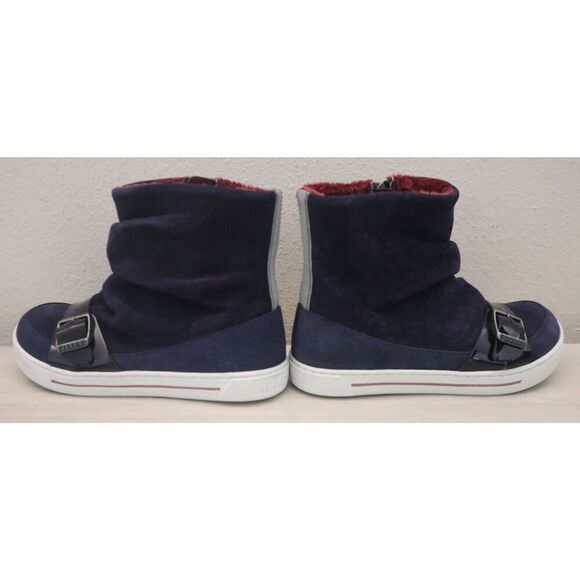 Birkenstock 1007607 Kids Sz EUR 30 US C12 Night Blue Suede Ballina Boots - Picture 13 of 16